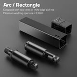 Eastvolt Rivet Nut Tool, 3 in 1 Hand Rivet, Rivet Gun Rivet Nut Tool Reamer 3 in 1 Set, Including 60Pcs Rivet Nuts, 6 Metric & SAE Mandrels and 2 Eastvolt