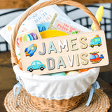 PUREFLY Name Puzzle for Kids Personalized, Custom Baby Boy Girl Gifts First Birthday Valentine Easter, Montessori Learning Toddler Toy Alphabet PUREFLY