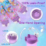 EDsportshouse Decorate Your Own Water Bottle Kits for Girls Age 4-6-8-10,Unicorn Gem Diamond Painting Crafts,Fun Arts and Crafts Gifts Toys for Girls EDsportshouse