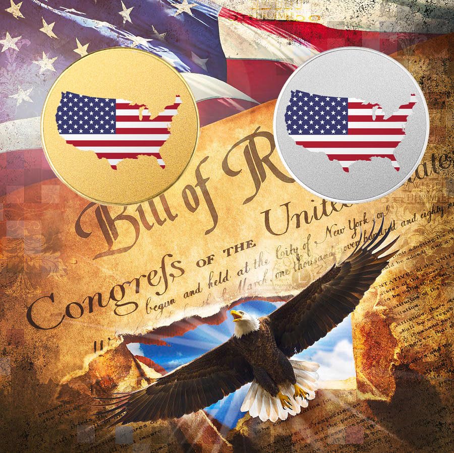 SINBRLAI 10 Pcs Blank Challenge Coin, Engraving Blanks Coins, Zinc Alloy Silver Plated 40mm Diameter with Acrylic Protection Box for DIY Crafts SINBRLAI