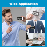 FVIEXE 300PCS Metal Business Card Blanks for Laser Engraving, 0.21mm Thick Multicolor Sublimation Aluminum Business Cards Name Cards Metallic DIY FVIEXE