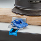 Rockler Inline Track Stop for T Track System – Durable Aluminum T Tracks Woodworking Stop features Low-Profile Knobs - T-Track Stop Measure 1-1/2'' x ROCKLER