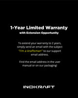 InoKraft D1 LVLP Air Spray Gun Premium Kit, Easy to Use, Paint Gun for Cars & House DIY Painting, 1.3/1.5/1.7mm Nozzles, with Paint Sprayer InoKraft