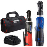 ACDelco ARW1209-K9 G12 Series 12V Li-ion Cordless ¼” & 3/8” Ratchet Wrench Combo Tool Kit with Canvas Bag ACDelco Tools
