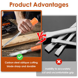 FALESOUL 4 Piece Wood Chisel Sets Woodworking Tools Set, Wood Chisels with Beveled Blade 6/12/18/24mm Sturdy Carpenter Chisel Hand Tool for Softwood FALESOUL