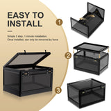 Large Lock Box for Personal Items, Combination Lockable Storage Box for Office Locker/School/Medicine/Snacks/Phone Jail/Electronic/Home Lalifebuss