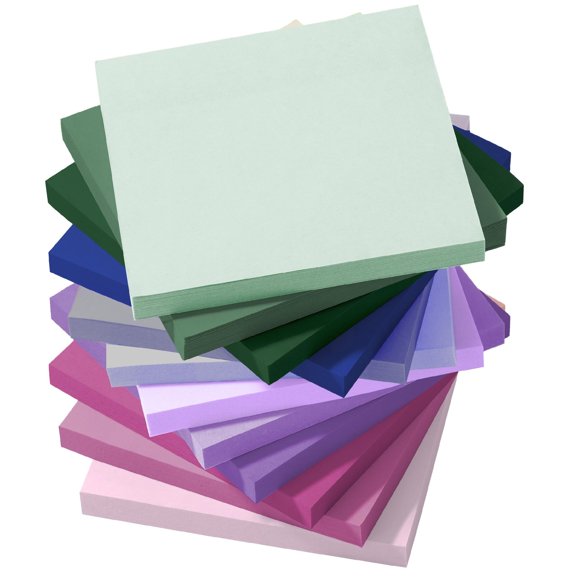 Transparent Sticky Notes, 560 Pcs, Pastel Colors, Round