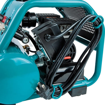 Makita MAC100Q Quiet Series, 1/2 HP, 1 Gallon Compact, Oil-Free, Electric Air Compressor - WoodArtSupply