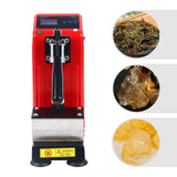 GNJINX Mini Manual Heat Presser Portable Heat Press Machine 2.36x4.72in Heat Press Machine, LCD Controller, and 400W Power for Heat Transfer, GNJINX