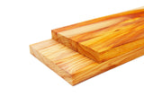 Canarywood Lumber Board - 3/4" x 6" (2 Pcs) (3/4" x 6" x 12") Barrington Hardwoods