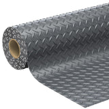 8.2 x 20 FT Garage Floor Mat, 2.8mm Thickness Diamond Plate Vinyl Garage Flooring Roll for Under Car, Large Size 164 SQFT for Large SUVs, MPV, Pickup Geemax