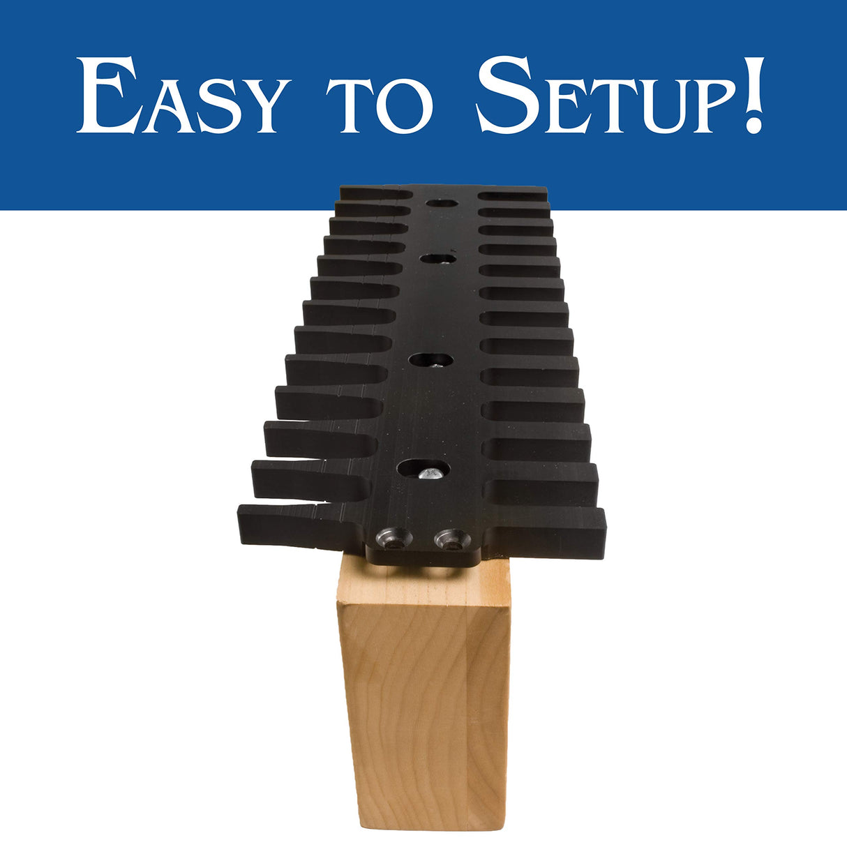 Peachtree Dovetail Jig System with One Flush Trim Router Bit One Dovetail Router Bit and Aluminum Jig Template with Full Color Instructions Peachtree Woodworking Supply