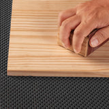 POWERTEC 71014 Non-Slip Woodworking Mat Pad, 24in x 48in – Large Liner for Cabinet, Bathroom, Drawer, Router, and Sander, Black POWERTEC
