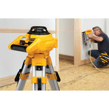 DEWALT Rotary Laser Level Kit, Indoor/Outdoor Survey Laser Transit (DW074KD), Black DEWALT