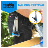 Quick Release Track Saw Clamp, Clamps for Circular Saw Guide Rail Clamp, Track Clamps for - Plunge Saw, Track Saw Guide, Track Saw Accessories, T Trigon-Tools