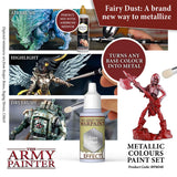 The Army Painter - Metallic Colours Paint Set - Hobby Acrylic Paint Set of 10 Metallic Acrylic Paint - Includes Tainted Gold Acrylic Paint Metallic - The Army Painter