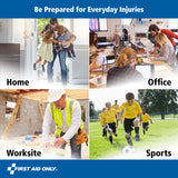 First Aid Only 91248 OSHA-Compliant All-Purpose 50-Person Emergency First Aid Kit for Home, Work, and Travel, 260 Pieces First Aid Only
