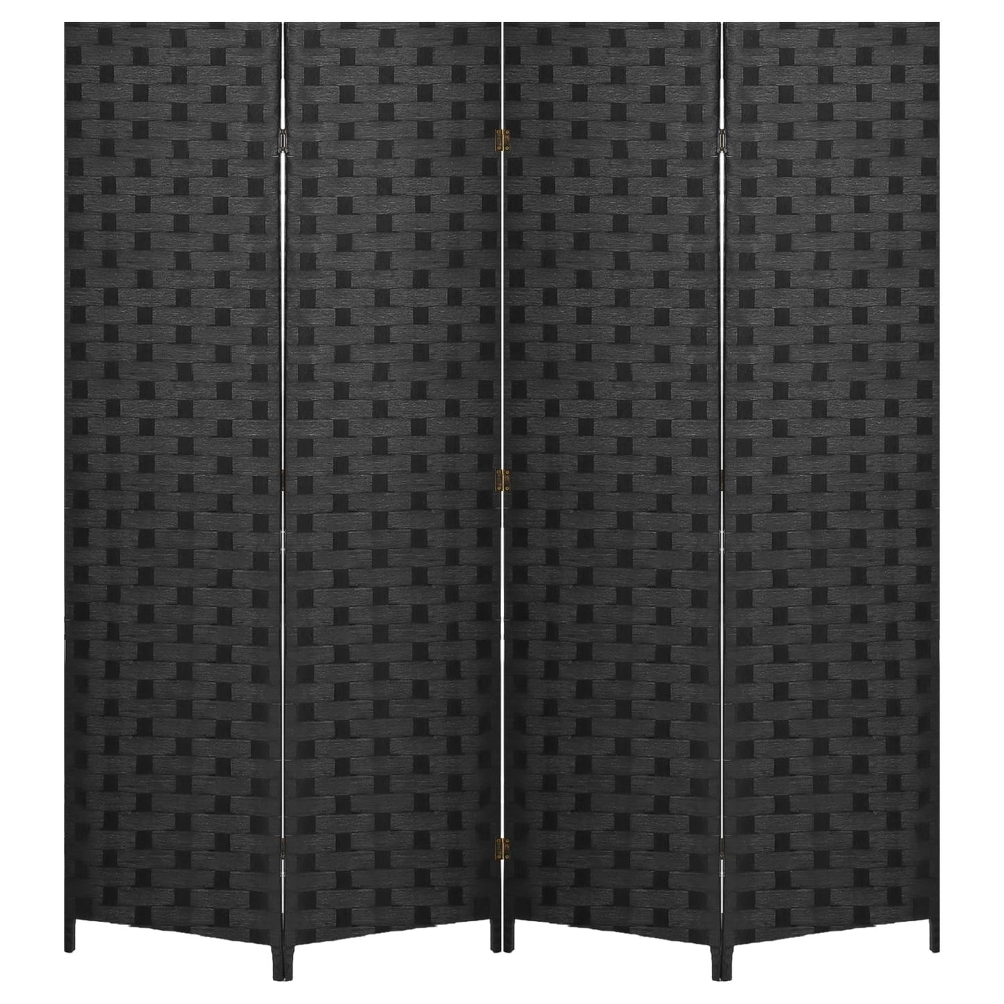 Room Divider Wall 4 Panels Indoor Handmade Wood Portable Room Dividers and Folding Privacy Screens Used in Multiple Occasions Decorate and Beautify - WoodArtSupply