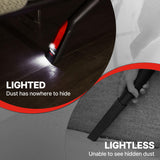 Shop-Vac Nozzle Kit with LED Light, 1-1/4" Air Driven Glowing Utility Nozzle for AC Wet Dry Shop Vacuum, 1-1/2" Adaptor Included, No Battery Required Shop-Vac