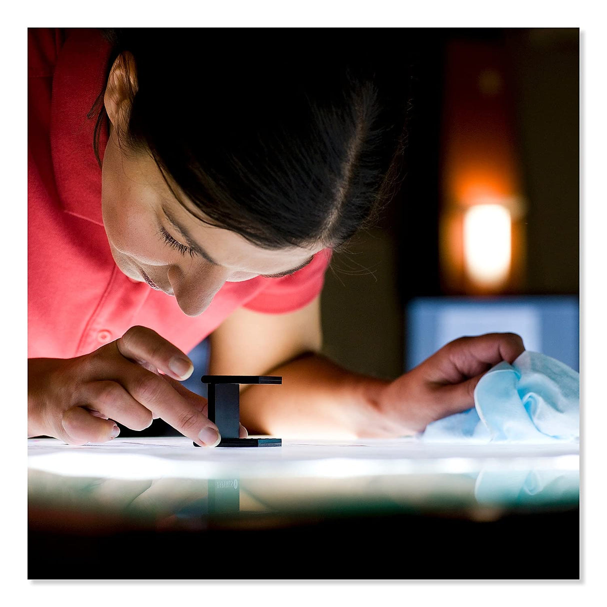 Tork ShopMax Heavy Duty Centerfeed Paper Towel Blue W22, High Absorbency, 450 Sheets, 450338 Tork