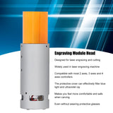 Aluminum Alloy Laser Engraving Module for 3018 Pro CNC Engraver Easy to Install Wide Application Compatible with Most Brands (40W Input 5.5W Output) Hyuduo