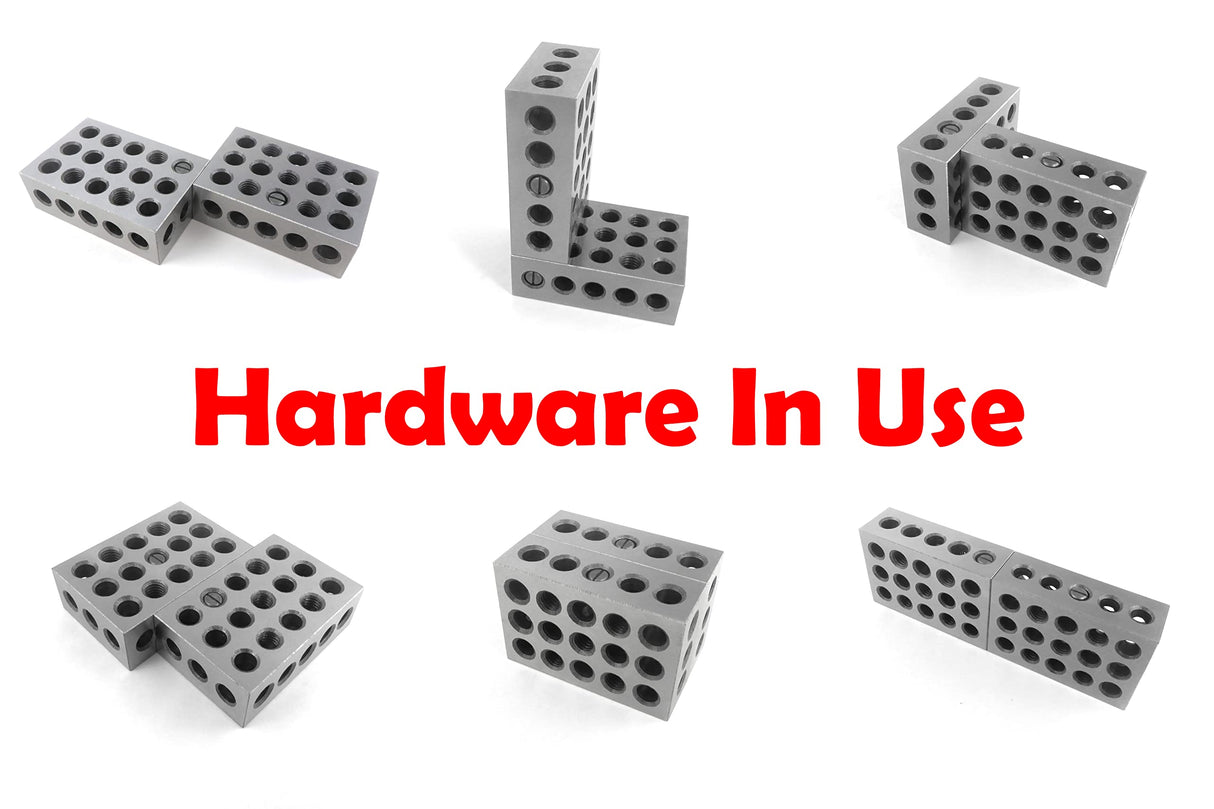 Taytools Pair Hardened Steel 123 Blocks and Attachment Hardware Kit Taytools