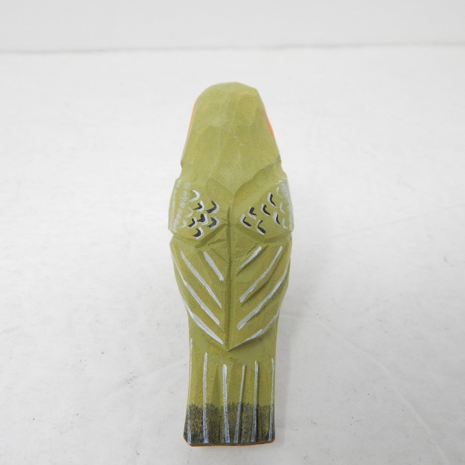 Selsela Dove Figurine Decoration Mourning Pigeon White Turtledove Bird Miniature Wooden Art Decoy Carved Small Animal Selsela