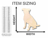 Unfinished Wood Dog Silhouette - Craft- up to 24" DIY 5" / 1/8" 24 Hour Crafts
