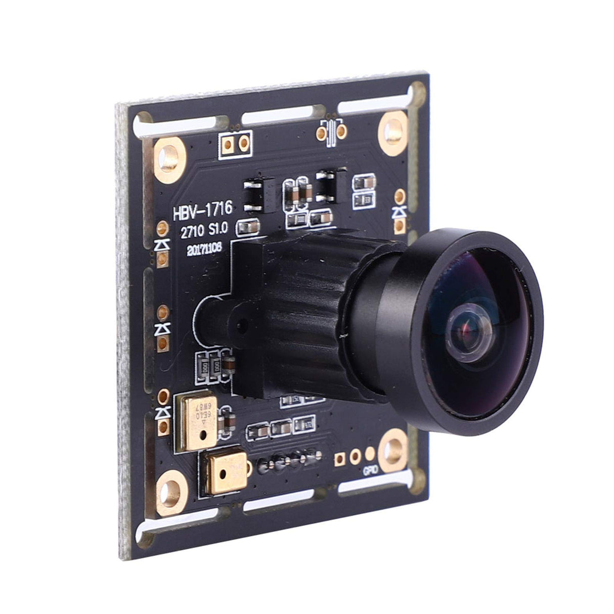 Tbest Lightburn Camera,Lightburn Camera,Kameramodul USB,UsbKameramodul 140 Grad 2 Million Pixels 140° Wide Angle Lens USB Camera Module with Ov2710 Tbest