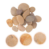 COHEALI 60 Pcs Painted Stone Flower Pot Pebbles Natural River Rocks Smooth Rocks Bundle River Stones Drawing Stones for DIY River Rocks for Painting COHEALI