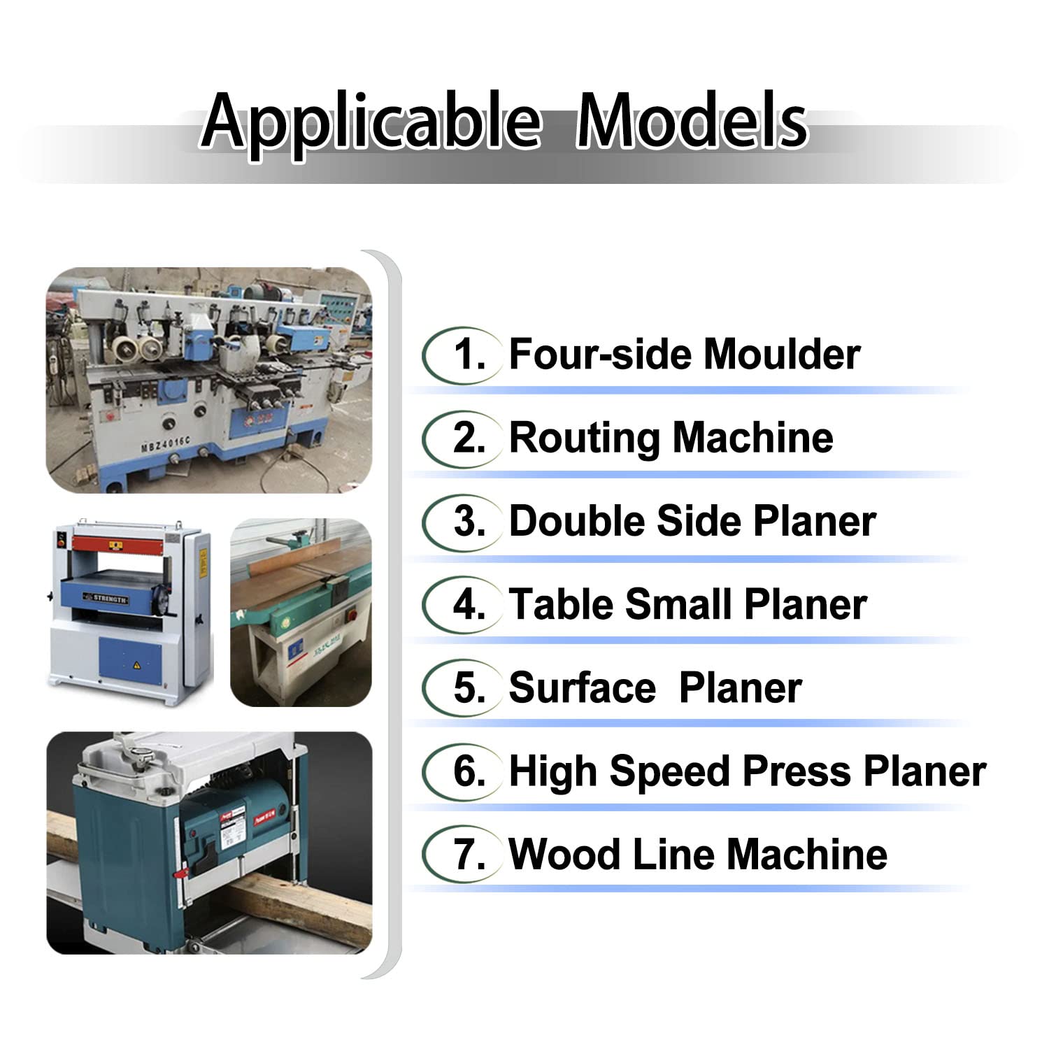 Planer Blades Knives HSS for DeWalt DW733 DW7332 Thickness Planers with 12.5 Inches Replacement Heat Treated 1 Set (2 pcs) Asieg Tool