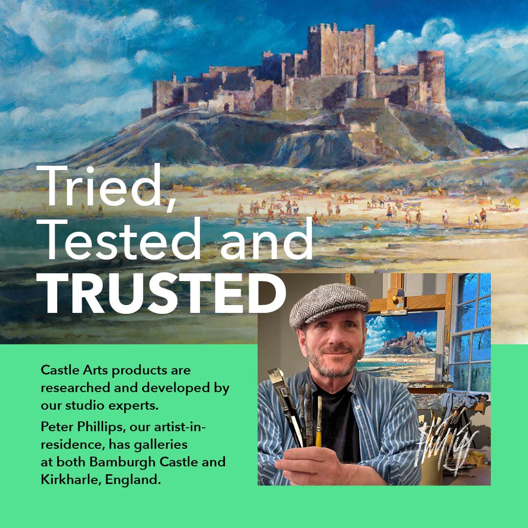 Castle Art Supplies 120 Watercolor Pencils Set | Quality Vibrant Pigments | Draw and Paint at Same Time | For Adult Artists and Professionals | Castle Art Supplies