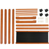 MEEDEN Wood Large Print Rack with Castors, Artist Storage and Display Rack, Premium Drying Rack, Storage for Canvas, Prints, Panels, Posters, Holds MEEDEN