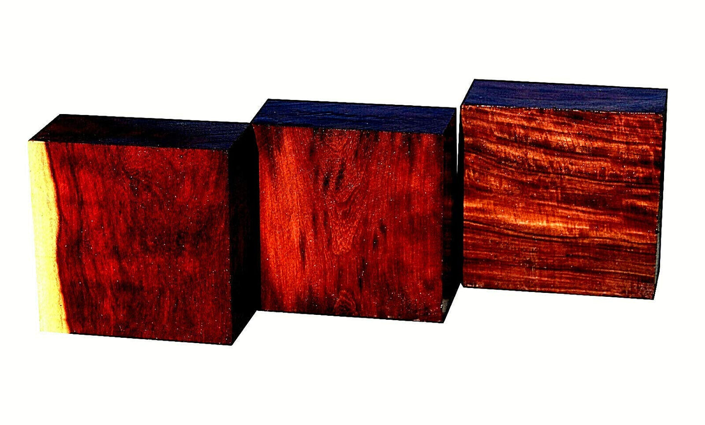 Wood) ONE Beautiful Exotic KATALOX Bowl Blank Lathe Lumber Wood 6 X 6 X 3"