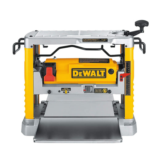 DEWALT Benchtop Planer, 15-Amp, 12-1/2-Inch, 3-Knife Cutter, 20,000 RPM, Corded (DW734) - WoodArtSupply