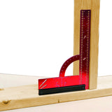 Milescraft 8410 MC-Square300 (imperial) - Aluminum Framing and Woodworking Square Milescraft