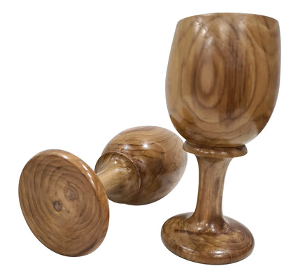 collectiblesBuy Vintage Wooden Wine Goblet Handmade Wood Toasting Glass Kitchen & Bar Accessories Wooden Glasses Set Of 2 for toast - WoodArtSupply