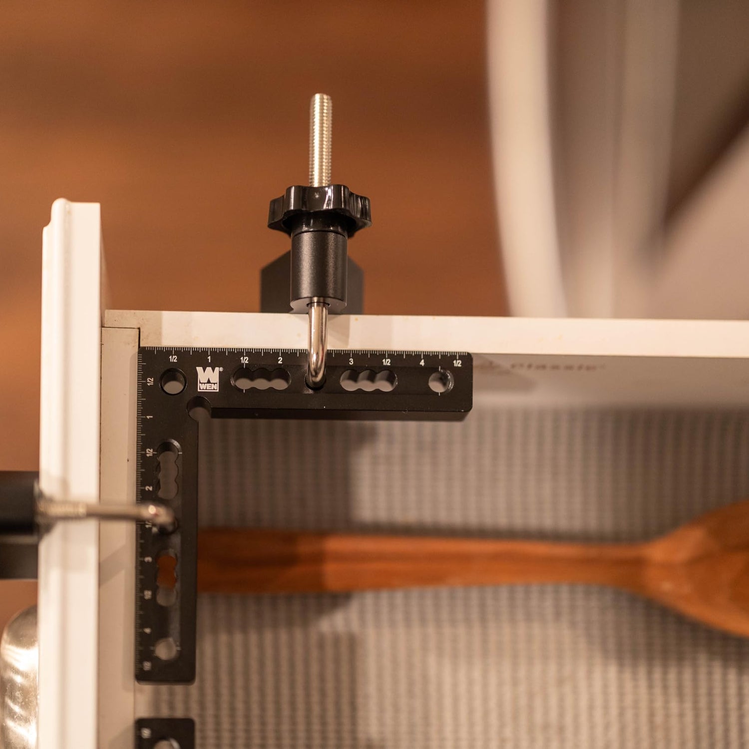 WEN 4.5-Inch 90-Degree Precision Positioning Squares and Setup Blocks with Laser-Etched Scales (ME900L) WEN