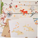 CIMAXIC 28pcs Ocean Cartoon Wood Chips Wood Paint for Crafts 3D Wooden Ornaments to Paint Crafts for sea Animals Mini Decor Wood Slice Art Craft Wood CIMAXIC