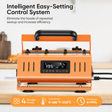 Tumbler Heat Press Machine Pro 30 OZ - Diyand 110V Heat Press Fits 30OZ 20OZ 16OZ Sublimation Skinny Straight Tumblers Glass, 11OZ DIY Mug Tumbler Diyand