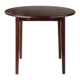 Winsome Wood Clayton Dining Walnut, 35.98x35.98x29.13 Winsome