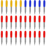 AUNKZL 30 Pcs Replacement Blades Compatible with Explore Air /Air2/Air 3 /Maker/Maker 3 Cutting Machines - Include 5 PCS 30° Fine Point Blade, 20PCS AUNKZL