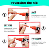 Chalkola Chalk Markers - Pack of 40 (Neon, Pastel & Metallic) Liquid Chalk Pens - For Chalkboard, Blackboard, Window, Labels, Bistro, Glass, Car, Chalkola