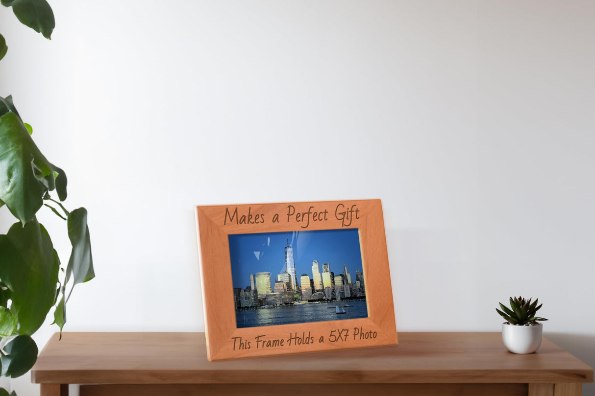 ThisWear Hunting Gifts Hunting Makes the Best Memories Hunter Gifts Wood Engraved 5x7 Landscape Picture Frame ThisWear