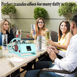 Tumbler Heat Press Machine，20oz Cup Heat Press DIY Sublimation for 11oz/15oz/16oz/20oz Straight Skinny Sublimation Tumblers Mugs Heat Transfer Print ENPAP