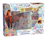 Crystal Art Secret Diary - Horse Love - Diamond Painting Kit for Ages 8 and Up Crystal Art