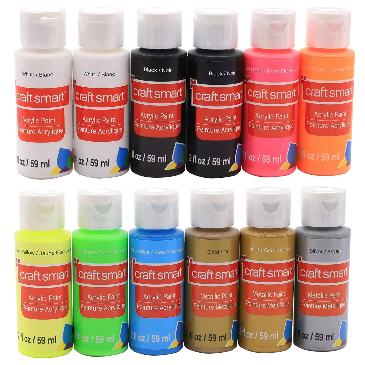 Craft Smart Essential Paint Value Set Craft Smart