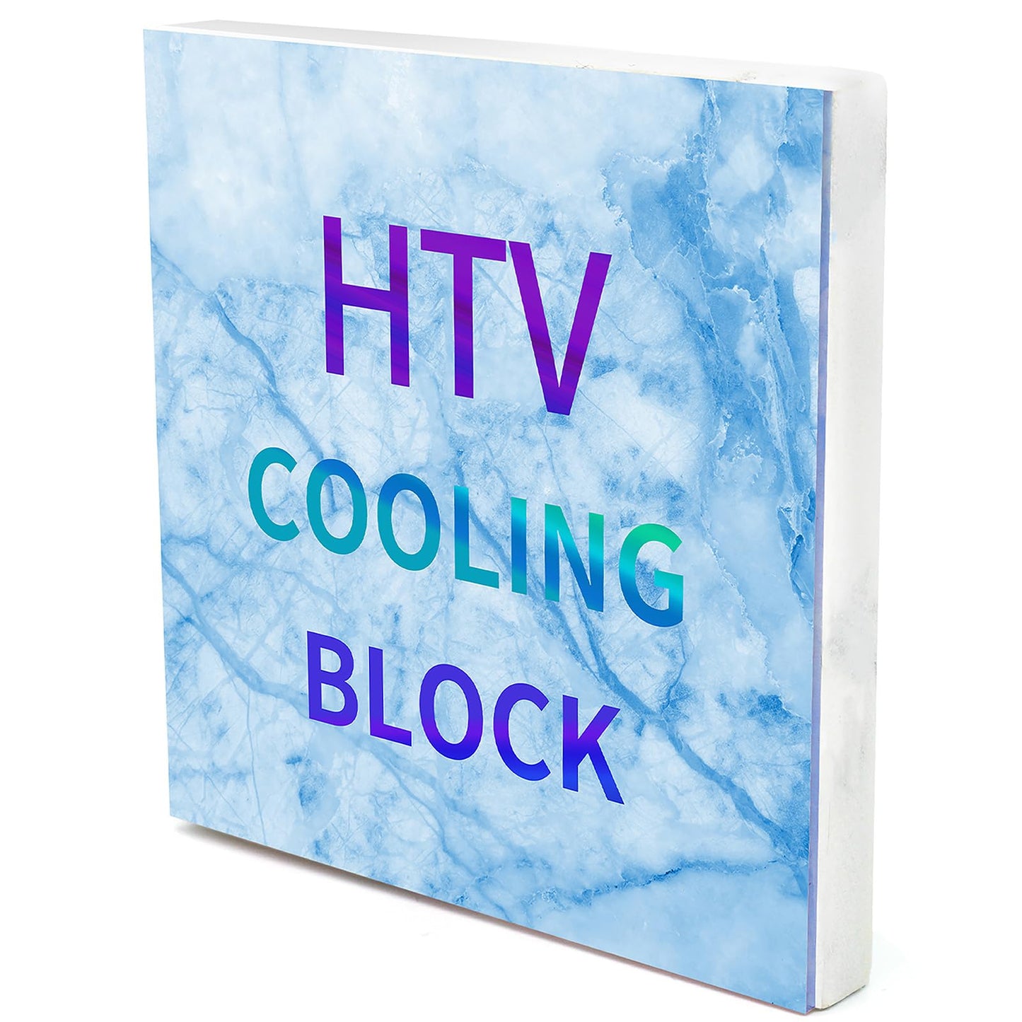 HTV Cooling Block – Fast Cooling Vinyl Craft Tool for Sublimation HTV, DTF Film and Heat Transfer Vinyl Accessories - WoodArtSupply