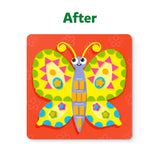 Skillmatics Art Activity - Fun with Foam Animals, No Mess Sticker Art for Kids, Craft Kits, DIY Activity, Gifts for Boys & Girls Ages 3, 4, 5, 6, 7, Skillmatics