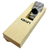 KAKURI Chamfer Plane for Wood 30, 45, 60 Degree Adjustable, Japanese Hand Plane KANNA WoodWorking Edge Corner Plane, Edge Trimming Chamfer Tool, KAKURI